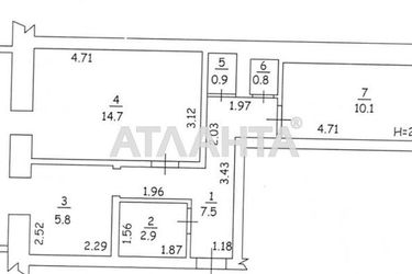 2-кімнатна квартира за адресою Фонтанська дор. (площа 52 м²) - Atlanta.ua - imageAlt 26