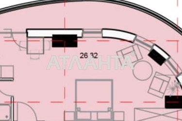 1-комнатная квартира по адресу ул. Аркадийское плато (площадь 45,0 м²) - Atlanta.ua - фото 5