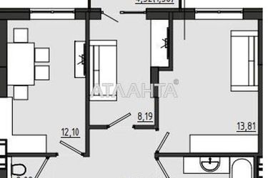 2-кімнатна квартира за адресою вул. Чехова (площа 50,0 м²) - Atlanta.ua - фото 6