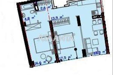 2-rooms apartment apartment by the address st. Gogolya (area 44 m²) - Atlanta.ua - фото 12