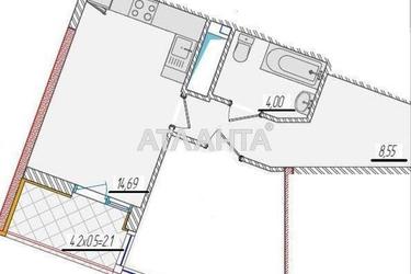 1-комнатная квартира по адресу ул. Краснова (площадь 40,9 м²) - фото 14 1-комнатная квартира по адресу ул. Краснова (площадь 40,9 м²) - Atlanta.ua - фото 14