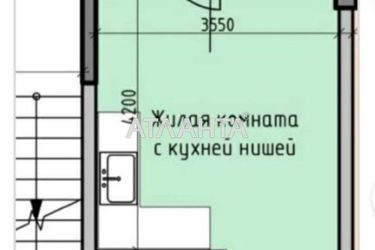 1-кімнатна квартира за адресою вул. Радісна (площа 24,0 м²) - фото 6 1-кімнатна квартира за адресою вул. Радісна (площа 24,0 м²) - Atlanta.ua - фото 6