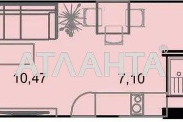 1-комнатная квартира по адресу ул. Аркадийское плато (площадь 26 м²) - Atlanta.ua - фото 8