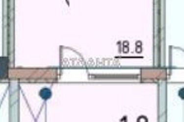 1-комнатная квартира по адресу ул. Каманина (площадь 28,4 м²) - Atlanta.ua - фото 11