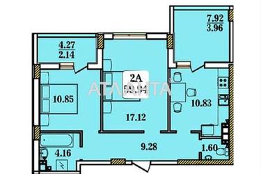 2-комнатная квартира по адресу ул. Строительная (площадь 61 м²) - Atlanta.ua - фото 7