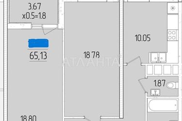 2-комнатная квартира по адресу ул. Краснова (площадь 64,6 м²) - Atlanta.ua - фото 9