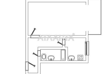 1-room apartment apartment by the address st. Sadovaya (area 30 m²) - Atlanta.ua - photo 14