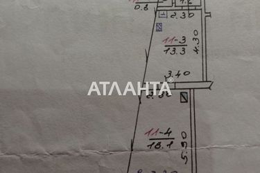 1-комнатная квартира по адресу Святого Теодора пл. (площадь 33,8 м²) - Atlanta.ua - фото 11
