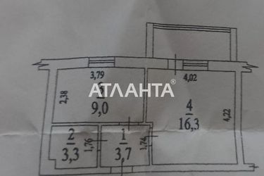 1-комнатная квартира по адресу ул. Кудряшова (площадь 37 м²) - Atlanta.ua - imageAlt 24