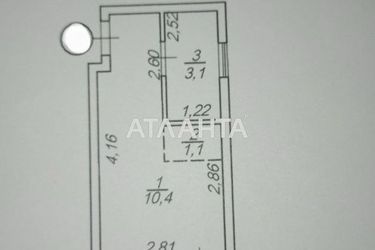1-комнатная квартира по адресу ул. Андриевского (площадь 16 м²) - Atlanta.ua - фото 28