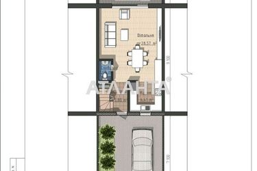 2-комнатная квартира по адресу Черноморский пер. (площадь 60 м²) - Atlanta.ua - фото 20