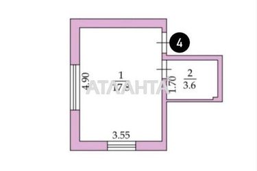 1-комнатная квартира по адресу ул. Сурикова (площадь 22 м²) - фото 12 1-комнатная квартира по адресу ул. Сурикова (площадь 22 м²) - Atlanta.ua - фото 12
