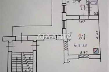 1-комнатная квартира по адресу ул. Яблонской Софии (площадь 33,1 м²) - Atlanta.ua - фото 28