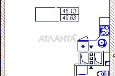 2-комнатная квартира по адресу ул. Среднефонтанская (площадь 49,6 м²) - Atlanta.ua - фото 14