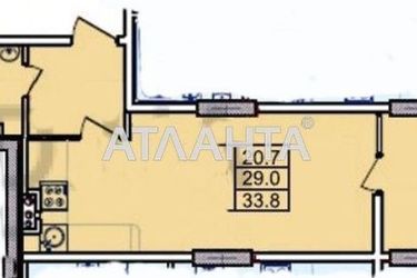 1-room apartment apartment by the address st. Bocharova gen (area 34 m²) - Atlanta.ua - imageAlt 11