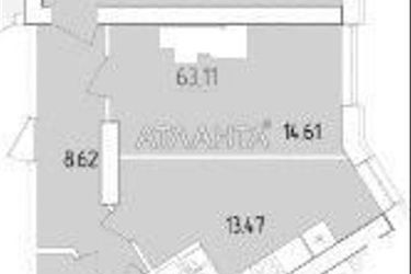 2-комнатная квартира по адресу ул. Краснова (площадь 65 м²) - Atlanta.ua - фото 11