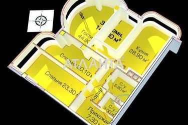 3-комнатная квартира по адресу ул. Березовая (площадь 142 м²) - Atlanta.ua - фото 51