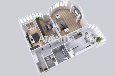 3-комнатная квартира по адресу ул. Березовая (площадь 142 м²) - Atlanta.ua - фото 56