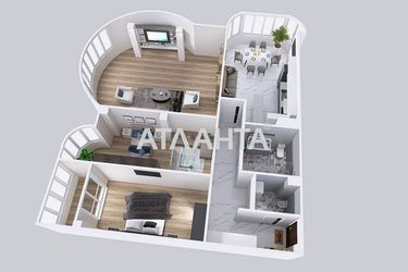 3-комнатная квартира по адресу ул. Березовая (площадь 142 м²) - Atlanta.ua - фото 57