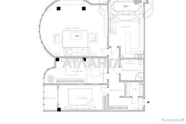 3-комнатная квартира по адресу ул. Березовая (площадь 142 м²) - Atlanta.ua - фото 58