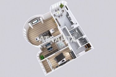 3-комнатная квартира по адресу ул. Березовая (площадь 142 м²) - Atlanta.ua - фото 59