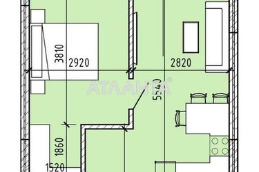 1-кімнатна квартира за адресою Фонтанська дор. (площа 45,1 м²) - imageAlt 6 1-кімнатна квартира за адресою Фонтанська дор. (площа 45,1 м²) - Atlanta.ua - imageAlt 6