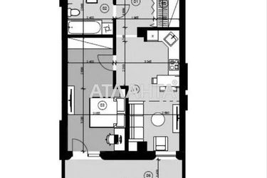 1-комнатная квартира по адресу ул. Леси Украинки (площадь 50,6 м²) - Atlanta.ua - фото 26