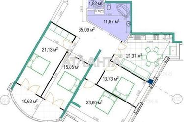 Багатокімнатна квартира за адресою вул. Генуезька (площа 154 м²) - Atlanta.ua - фото 13