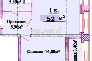 1-комнатная квартира по адресу ул. Толбухина (площадь 52 м²) - Atlanta.ua - фото 23