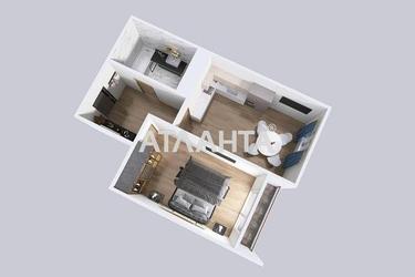 1-комнатная квартира по адресу Топольная ул.   (площадь 45,3 м²) - Atlanta.ua - фото 32