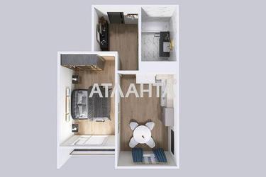 1-комнатная квартира по адресу Топольная ул.   (площадь 45,3 м²) - Atlanta.ua - фото 33