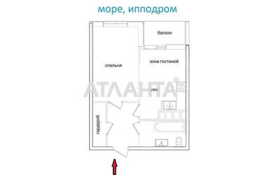 1-комнатная квартира по адресу ул. Краснова (площадь 41,8 м²) - Atlanta.ua - фото 32