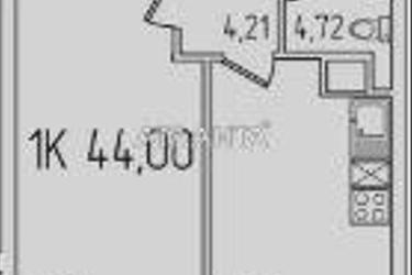 1-room apartment apartment by the address st. Sakharova (area 43,4 m²) - фото 7 1-room apartment apartment by the address st. Sakharova (area 43,4 m²) - Atlanta.ua - фото 7