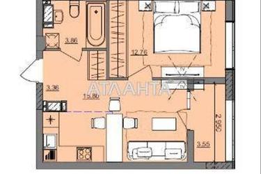 1-комнатная квартира по адресу ул. Бочарова ген. (площадь 40,3 м²) - фото 10 1-комнатная квартира по адресу ул. Бочарова ген. (площадь 40,3 м²) - Atlanta.ua - фото 10