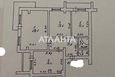 3-rooms apartment apartment by the address st. Pishonovskaya (area 98 m²) - фото 22 3-rooms apartment apartment by the address st. Pishonovskaya (area 98 m²) - Atlanta.ua - фото 22