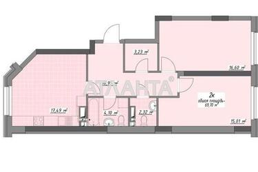 2-комнатная квартира по адресу Глушко ак. Пр. (площадь 69,7 м²) - фото 40 2-комнатная квартира по адресу Глушко ак. Пр. (площадь 69,7 м²) - Atlanta.ua - фото 40