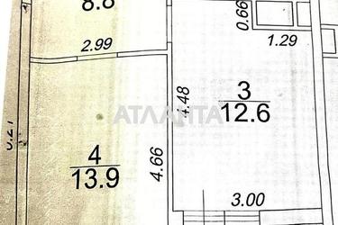 1-комнатная квартира по адресу ул. Краснова (площадь 42 м²) - Atlanta.ua - фото 34