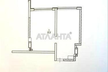 1-кімнатна квартира за адресою вул. Філатова ак. (площа 42,4 м²) - Atlanta.ua - фото 37