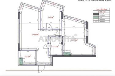 2-комнатная квартира по адресу ул. Чубаевская (площадь 68 м²) - Atlanta.ua - фото 32