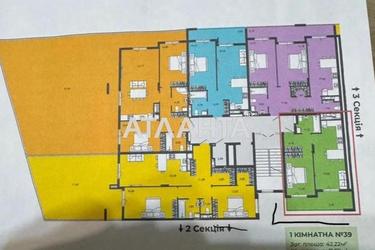 1-комнатная квартира по адресу ул. Загорская (площадь 42,2 м²) - Atlanta.ua - фото 15