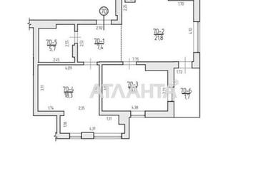 2-комнатная квартира по адресу ул. Сечені Іштвана (площадь 68 м²) - Atlanta.ua - фото 13