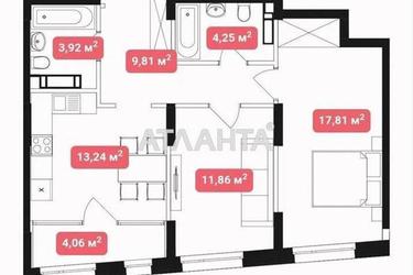 2-комнатная квартира по адресу ул. Ш. Столичное (площадь 65 м²) - Atlanta.ua - фото 18