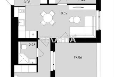 2-комнатная квартира по адресу ул. Героев Майдана (площадь 60 м²) - Atlanta.ua - фото 13