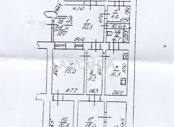 4+-rooms apartment apartment by the address st. Uspenskaya Chicherina (area 156,0 m2) - Atlanta.ua - photo 19
