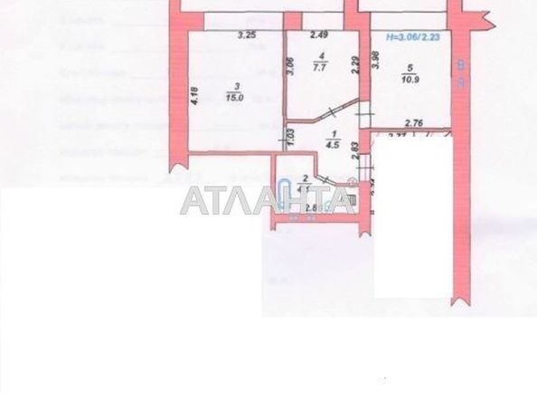 2-rooms apartment apartment by the address st. 1 maya (area 59,0 m2) - Atlanta.ua - photo 2