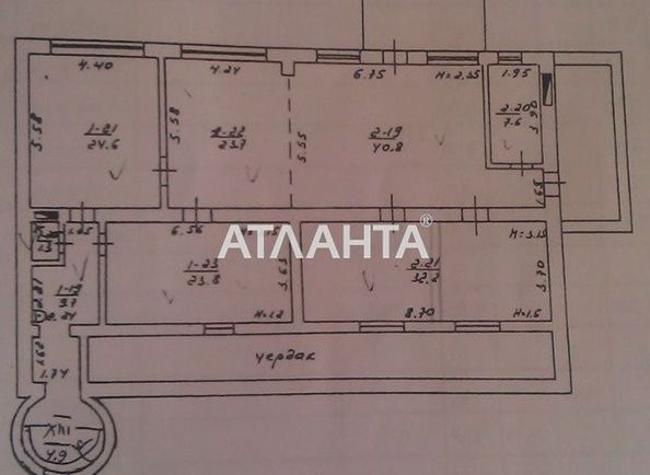 4+-rooms apartment apartment by the address st. Arkadievskiy per (area 185,0 m2) - Atlanta.ua - photo 24