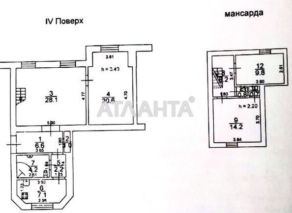 4+-rooms apartment apartment by the address st. Gogolya (area 102,0 m2) - Atlanta.ua - photo 6