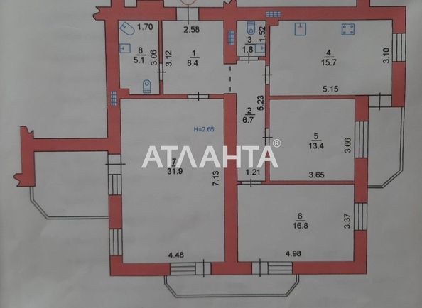 3-rooms apartment apartment by the address st. Parusnaya Geroev Stalingrada (area 107,0 m2) - Atlanta.ua - photo 8