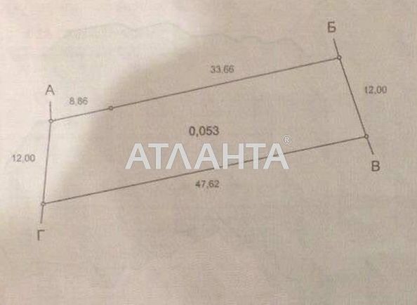 Landplot by the address st. Odesskaya (area 5,3 сот) - Atlanta.ua