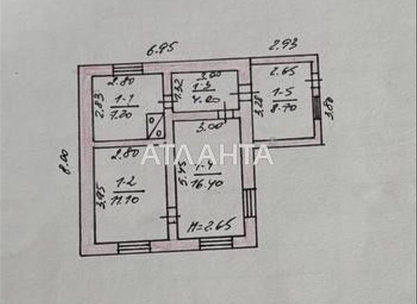 Будинок за адресою вул. Філатова (площа 55 м²) - Atlanta.ua - фото 16